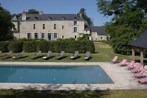 Location château avec piscine vallée de la Loire | ChicVillas